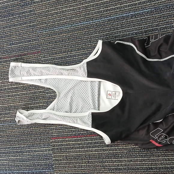 Hincapie Cycling Racing Sleeveless Padded Skin Suit One Piece Bib Large - Picture 3 of 6